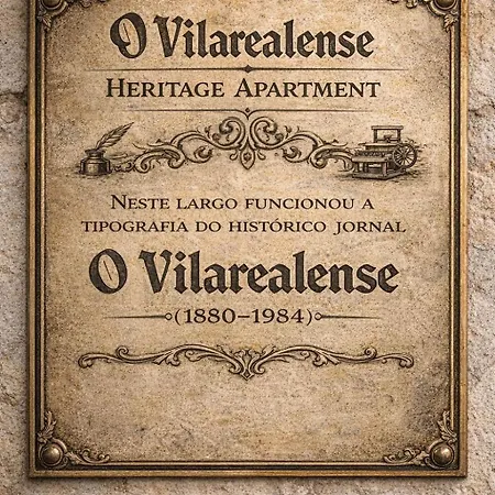 Apartmán O Vilarealense Heritage Vila Real